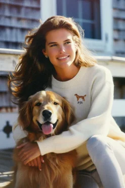 Monogrammed Apparel^Kiel James Patrick American Retriever Monogram Sweater (Women'S)