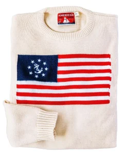 Sweaters^Kiel James Patrick American Yacht Sweater- Cream
