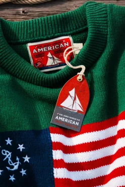 Sweaters^Kiel James Patrick American Yacht Sweater- Green
