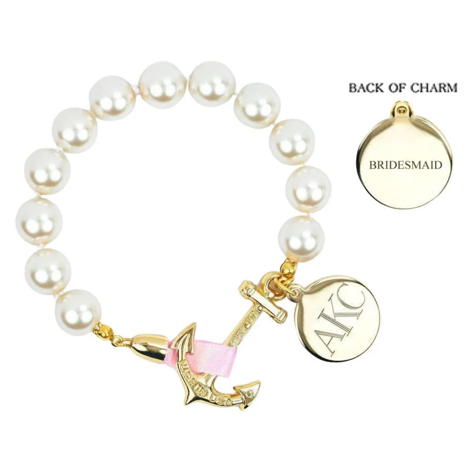 Wedding Gifts For Her^Kiel James Patrick Anchor Atlantic Monogram Wedding Bracelet