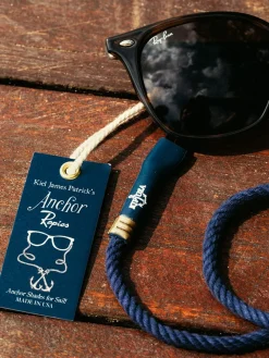 Sunglass Straps^Kiel James Patrick Anchor Ropies Navy