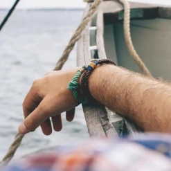 Leather Bracelets^Kiel James Patrick Barnwood Crisp