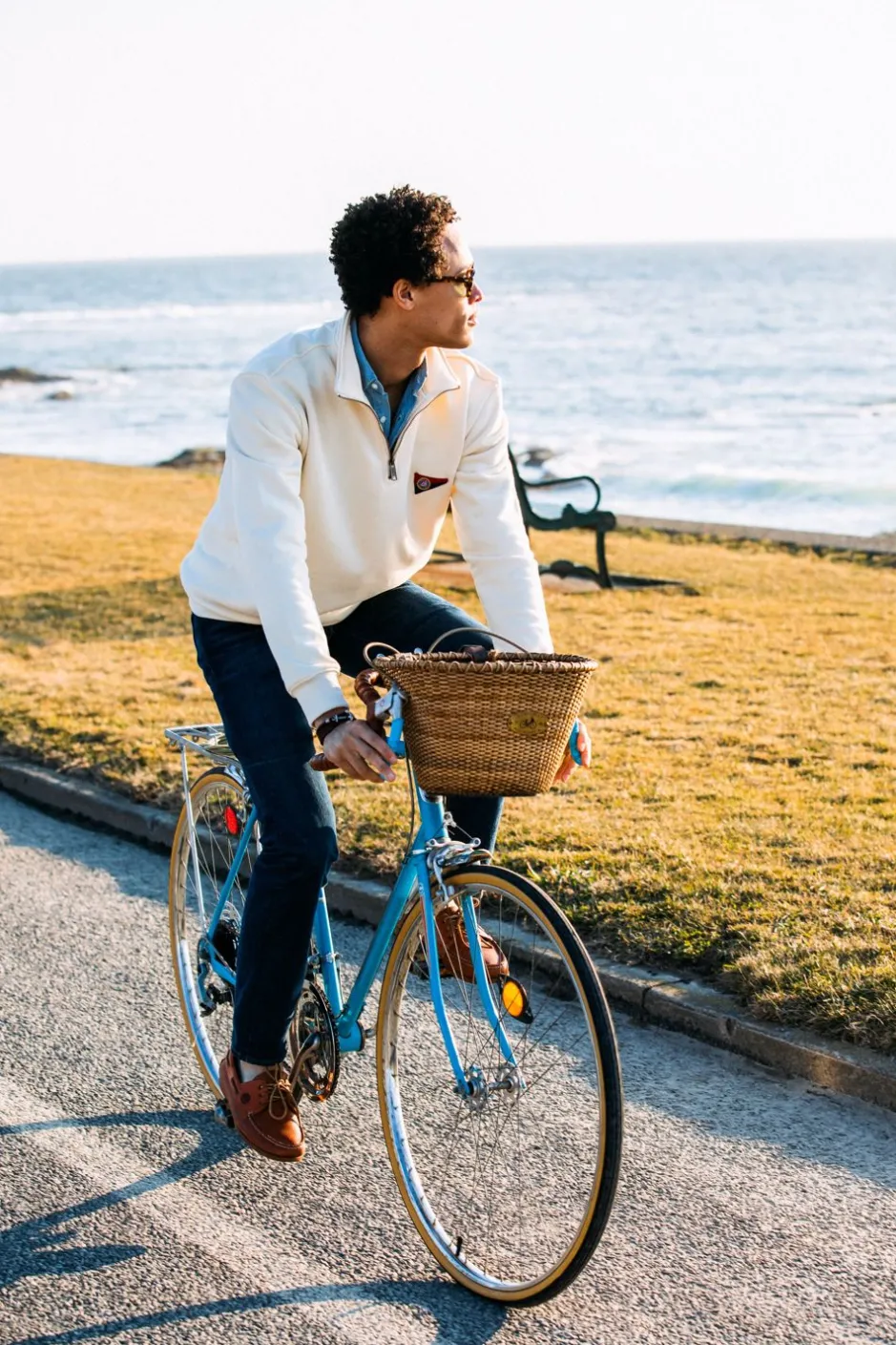 Quarterzips^Kiel James Patrick Bermuda Sails Quarterzip (Men'S)