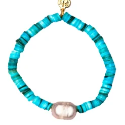 Bracelets And Bangles^Kiel James Patrick Blue Lagoon Pearl Bracelet