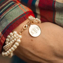 Bracelets And Bangles^Kiel James Patrick Calypso Sea Monogram Bracelet