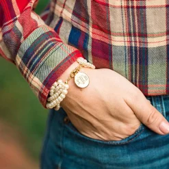 Monogrammed Jewelry^Kiel James Patrick Calypso Sea Monogram Bracelet