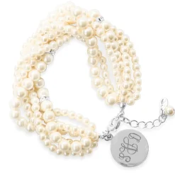 Monogrammed Jewelry^Kiel James Patrick Calypso Sea Monogram Bracelet
