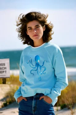 Sweatshirts^Kiel James Patrick Cerulean Octopus Sweatshirt