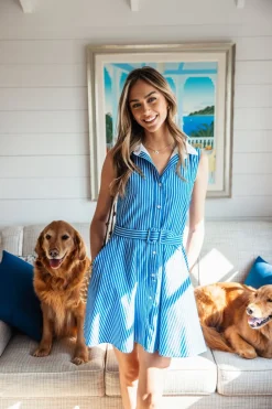 Dresses^Kiel James Patrick Cerulean Sea Summering Dress