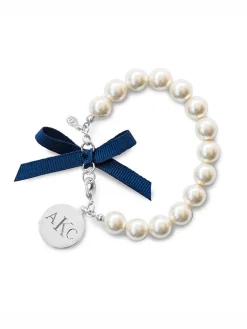 Bracelets And Bangles^Kiel James Patrick Classy Girls Wear Pearls Monogram Bracelet