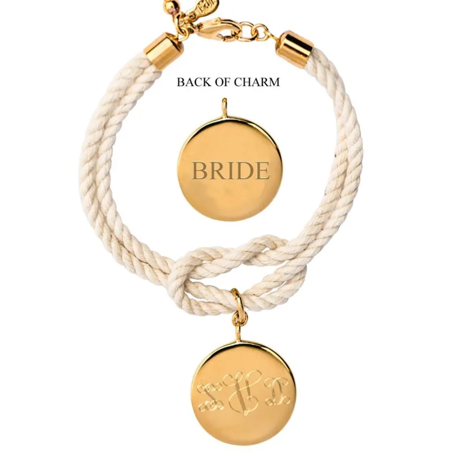 Wedding Gifts For Her^Kiel James Patrick East Hampton Knot Monogram Wedding Bracelet