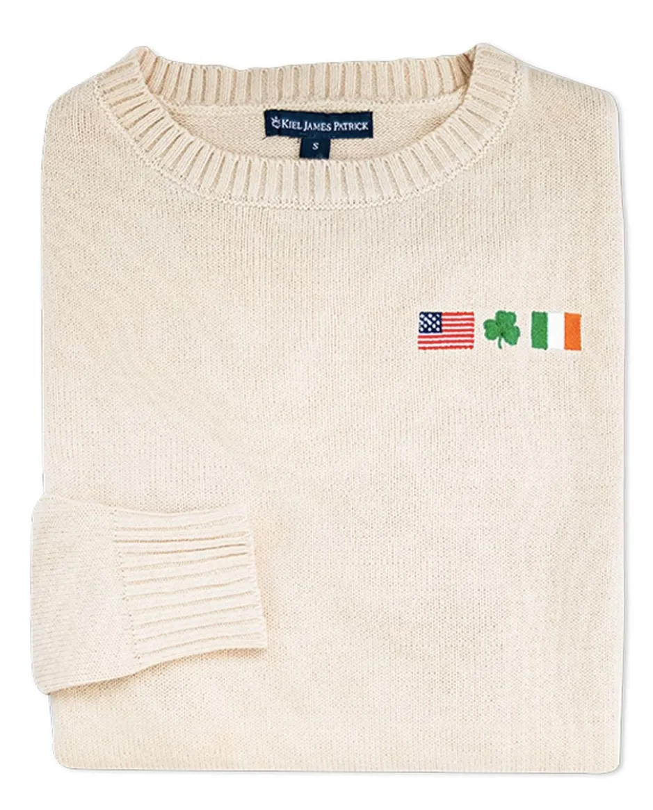 Sweaters^Kiel James Patrick Embroidered Irish American Sweater (Men'S)