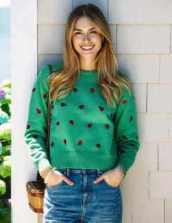 Sweaters^Kiel James Patrick Garden Ladybug Sweater