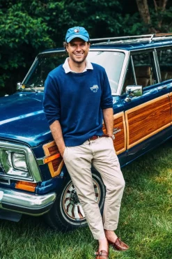 Sweaters^Kiel James Patrick Griswold Woody Monogram Sweater (Men'S)