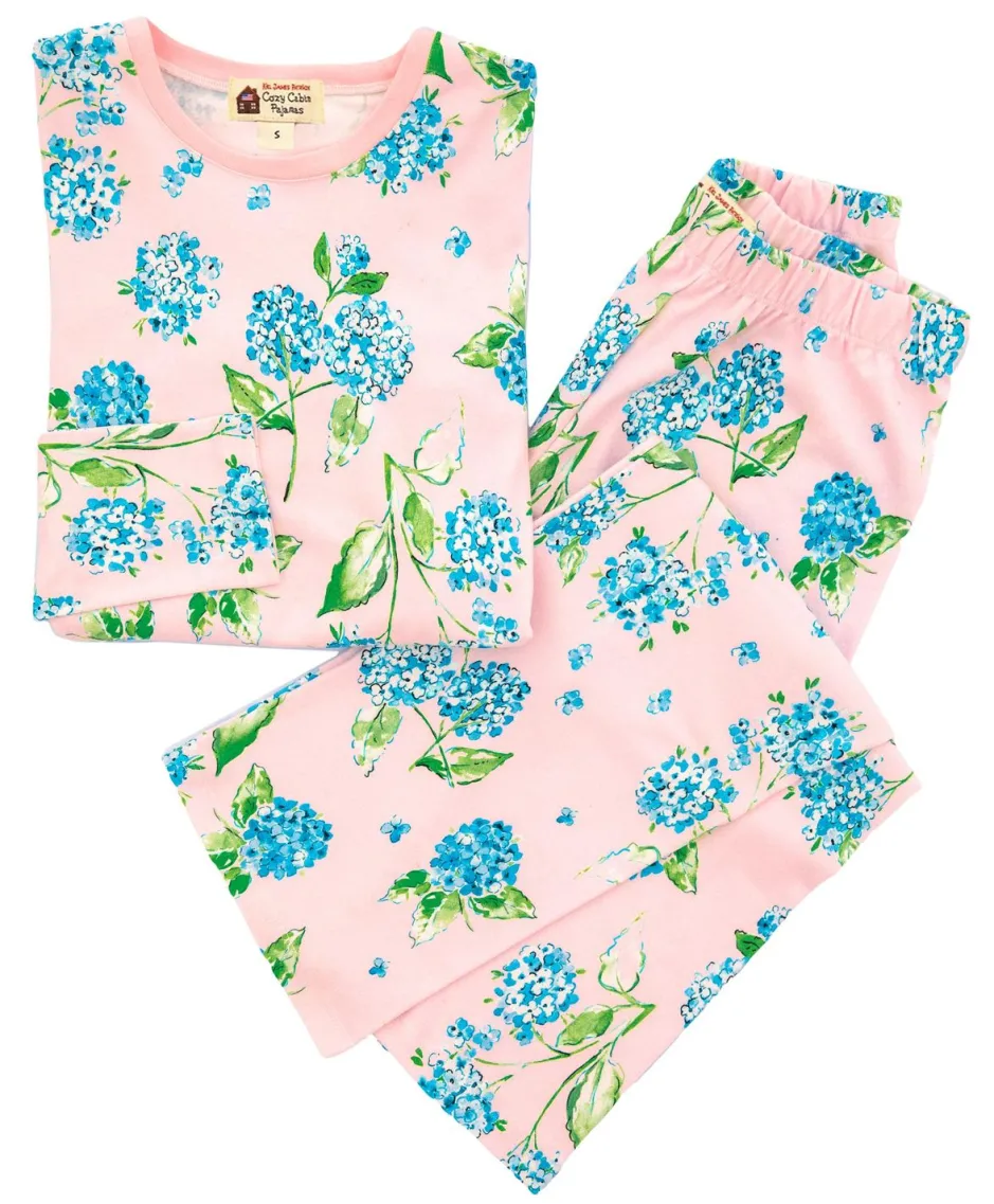 Pajamas^Kiel James Patrick Hydrangea Garden Long Sleeve Pajama Set