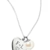 Monogrammed Jewelry^Kiel James Patrick I Heart Pearls Silver
