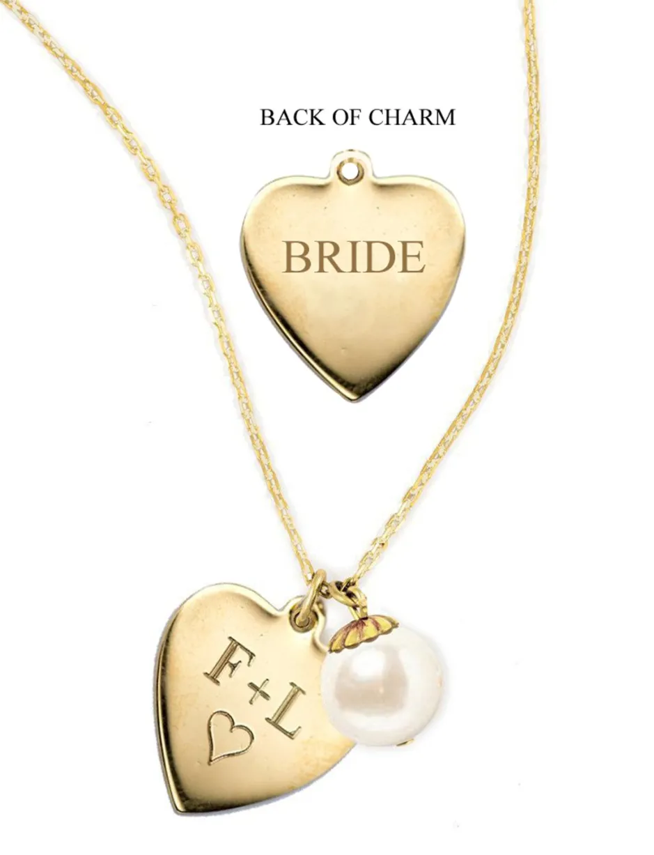 Wedding Gifts For Her^Kiel James Patrick I Heart Pearls Wedding - Gold
