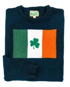 Sweaters^Kiel James Patrick Irish Shamrock Flag Sweater