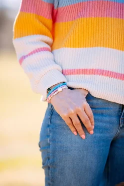 Bracelets And Bangles^Kiel James Patrick Ivory Sands Pearl Bracelet