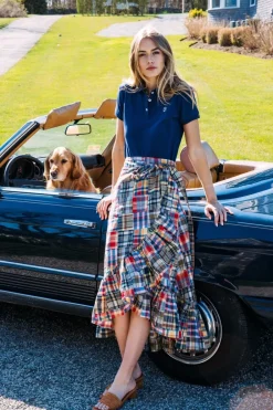 Skirts^Kiel James Patrick Jacqueline Patchwork Madras Skirt