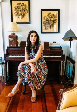 Dresses^Kiel James Patrick Jacqueline Patchwork Madras Shirtdress