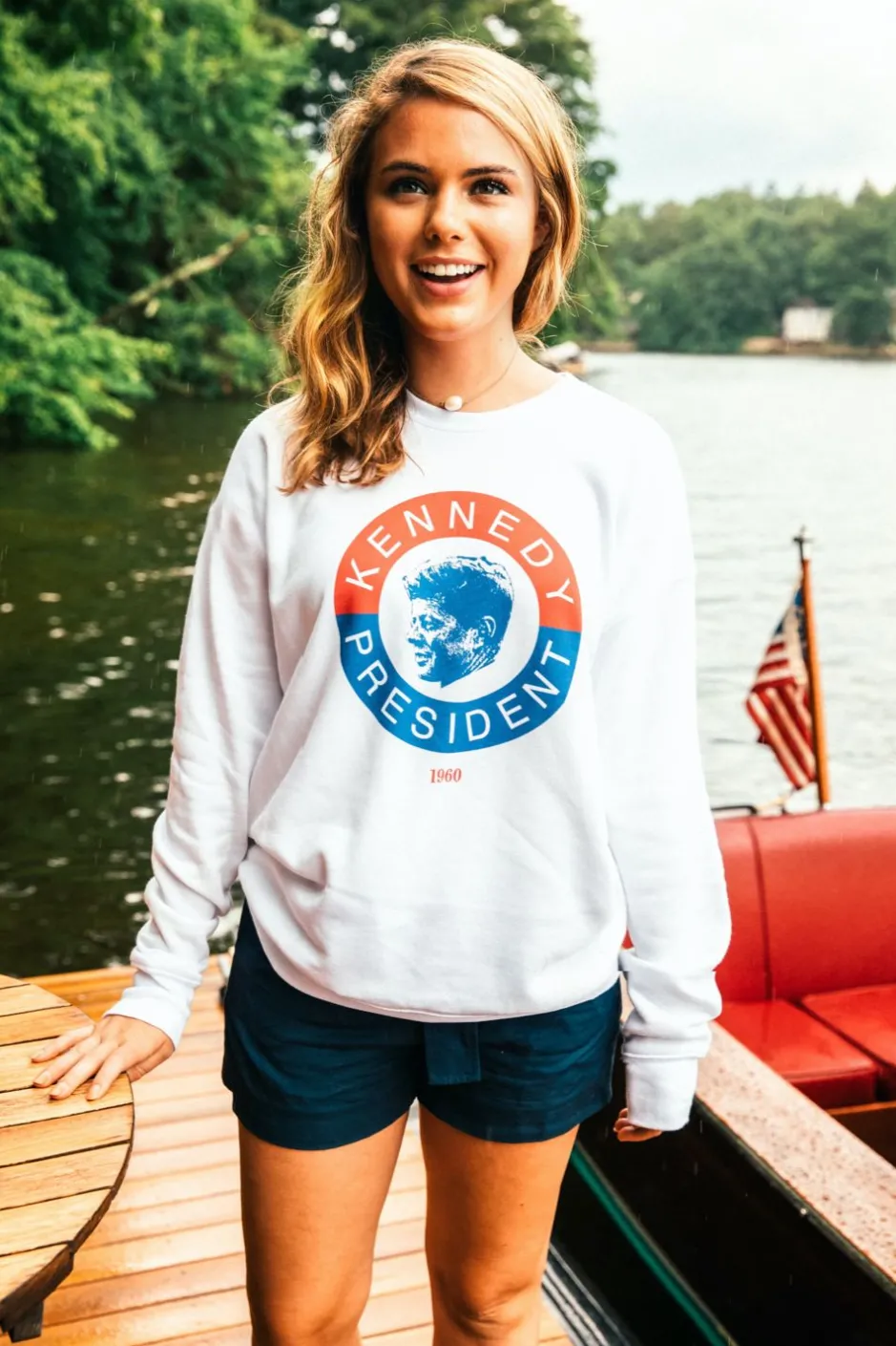 Sweatshirts^Kiel James Patrick Kennedy For President Sweatshirt