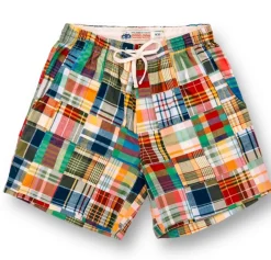 Shorts^Kiel James Patrick Montauk Drawstring Madras Shorts