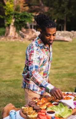 Shirts^Kiel James Patrick Montauk Patchwork Madras Shirt