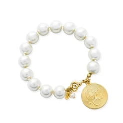Monogrammed Jewelry^Kiel James Patrick Mother Pearl Bracelet