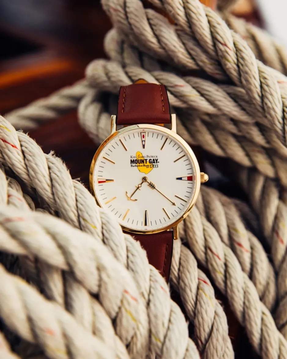The Adventurer Timepiece^Kiel James Patrick Mount Gay Rum Red Cap Adventurer Timepiece