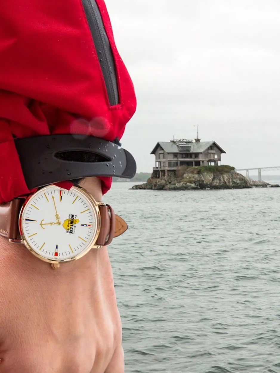 The Adventurer Timepiece^Kiel James Patrick Mount Gay Rum Red Cap Adventurer Timepiece
