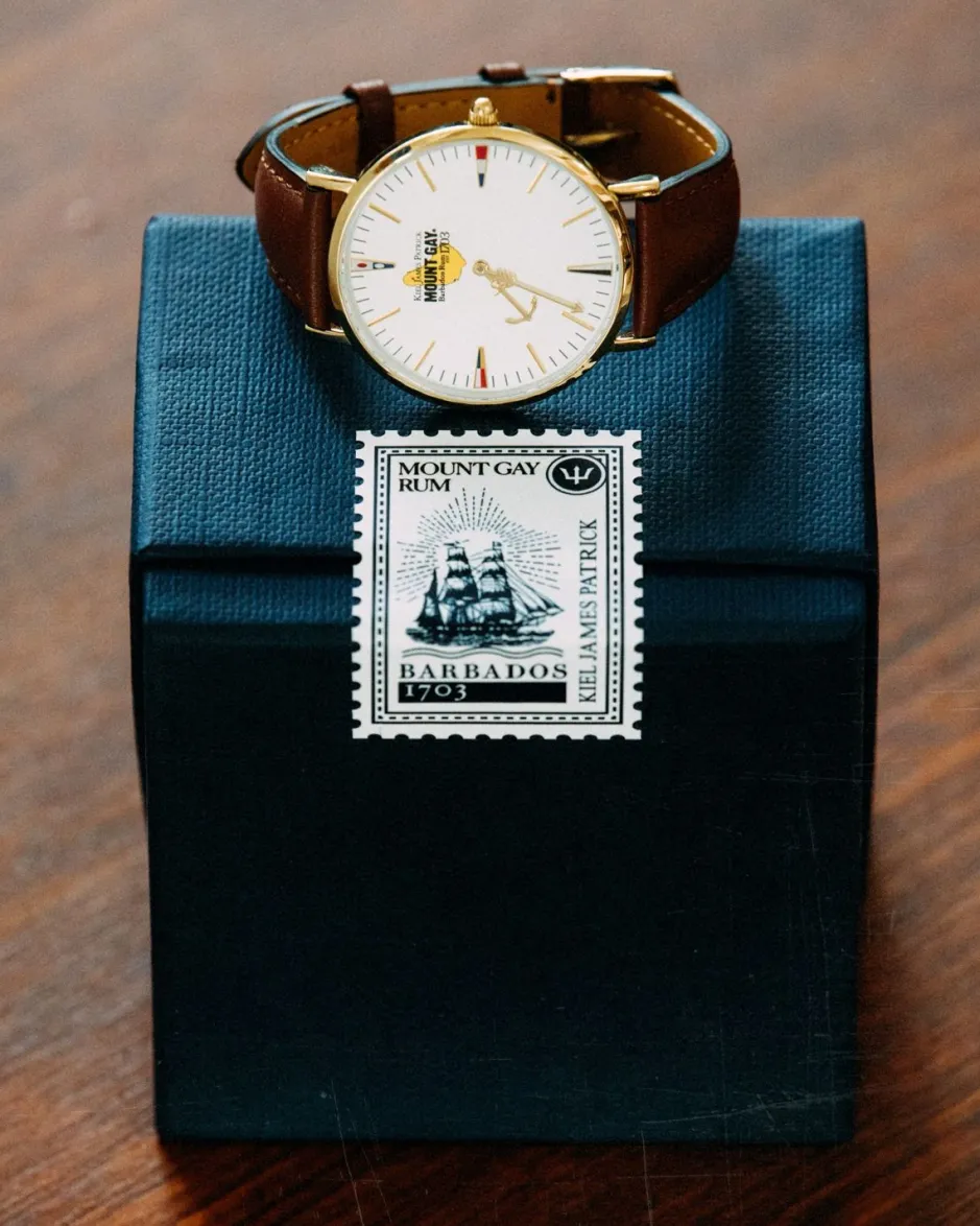The Adventurer Timepiece^Kiel James Patrick Mount Gay Rum Red Cap Adventurer Timepiece