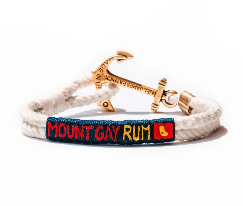 Rope Bracelets^Kiel James Patrick Mount Gay Rum Sailing Bracelet