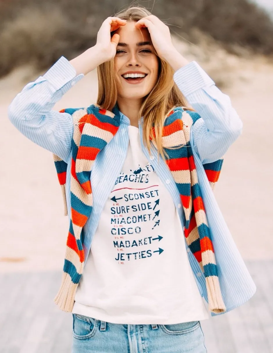 Shirts^Kiel James Patrick Nantucket Beaches T-Shirt- Women'S