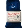 Socks^Kiel James Patrick Navy Anchor Donegal Socks