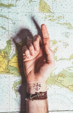 Leather Bracelets^Kiel James Patrick Ocean Aged Whiskey