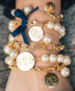 Bracelets And Bangles^Kiel James Patrick Oceana Monogram Bracelet