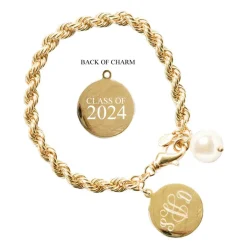 Class Of 2024^Kiel James Patrick Oceana Monogram Bracelet--Class Of 2024