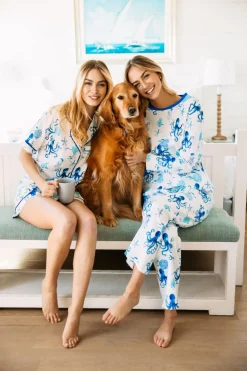 Pajamas^Kiel James Patrick Octopus Garden Long Sleeve Pajama Set