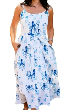 Dresses^Kiel James Patrick Octopus Garden Maxi Dress