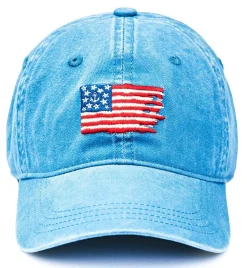Hats^Kiel James Patrick Old Glory Hat- Light Blue
