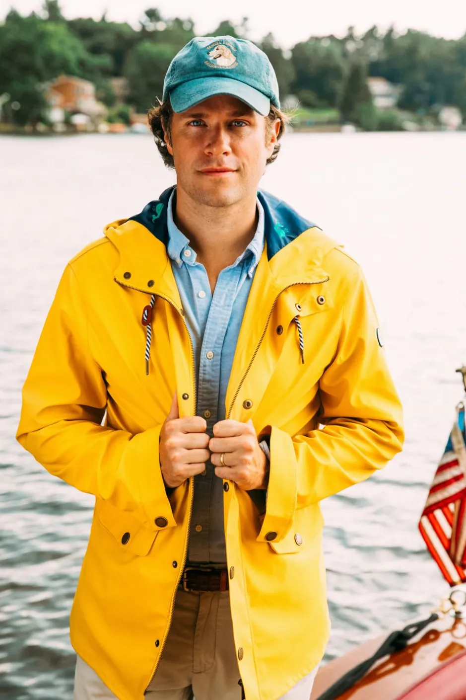 Outerwear^Kiel James Patrick Old Salt Raincoat (Men'S)