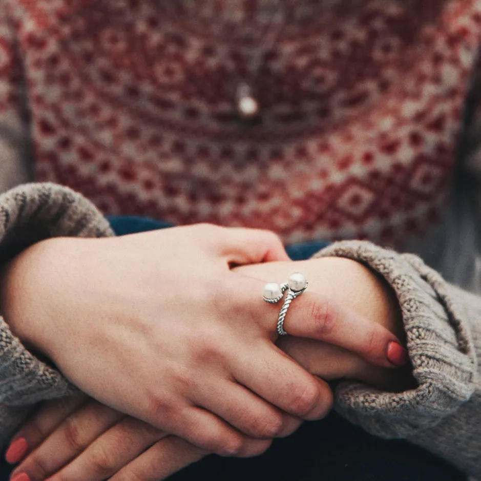 Rings^Kiel James Patrick Oysters Rockefeller - Silver