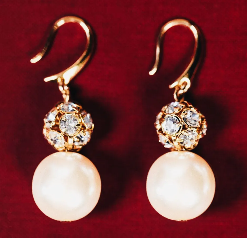 Earrings^Kiel James Patrick Pearl Chandelier