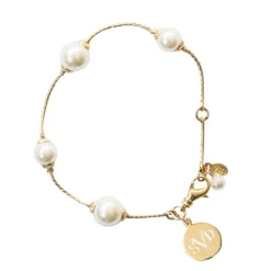Bracelets And Bangles^Kiel James Patrick Pearlfection Monogram Bracelet