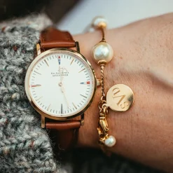 Bracelets And Bangles^Kiel James Patrick Pearlfection Monogram Bracelet