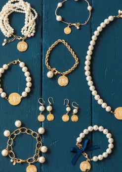 Monogrammed Jewelry^Kiel James Patrick Pearlfection Monogram Bracelet