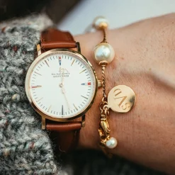 Class Of 2024^Kiel James Patrick Pearlfection Monogram Bracelet--Class Of 2024