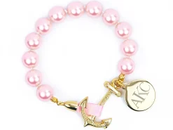 Monogrammed Jewelry^Kiel James Patrick Pink Oyster Mom-O-Gram