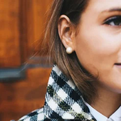 Earrings^Kiel James Patrick Simple & Elegant -12Mm